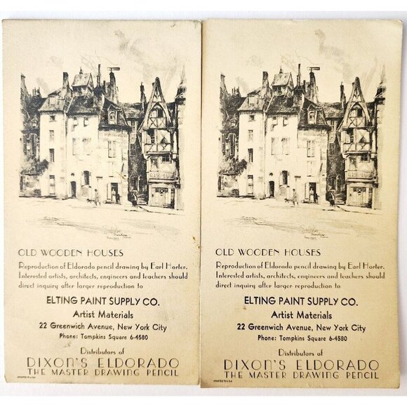 McClellan Barclay Original Sketches Rudolfo Valentino El Dorado Expo OOAK PCBG7D - Picture 2 of 4